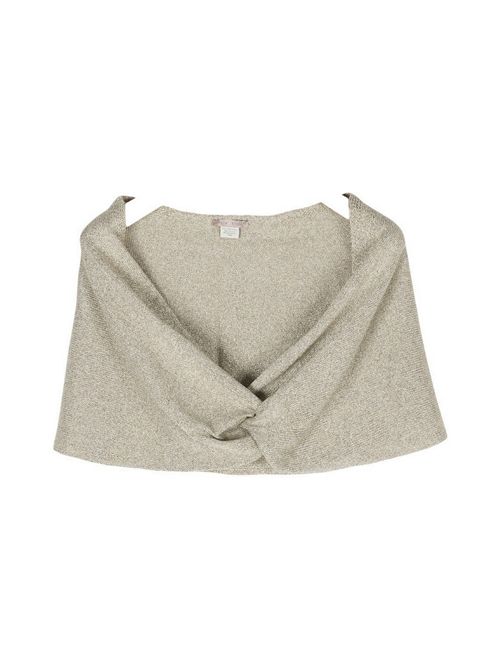 mantella donna con nodo oro Gaynor Bongard | OCCHIOORO